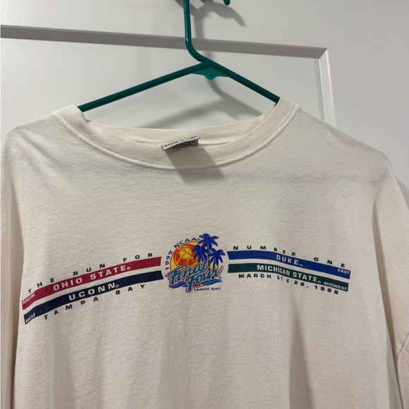Vintage 1999 NCAA Basketball Final 4 Tampa Bay Long sleeve - Picture 1 of 9